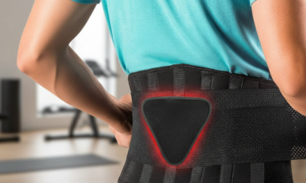 FEATOL Breathable Back Brace with Lumbar Pad for Women & Men, Support Belt for Lower Back Pain Relief for Herniated Disc, Sciatica, Scoliosis S/M (Waist Size:24.4”-29.8”)